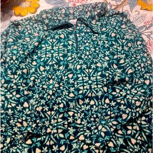 Columbia 3xl fleece quarter zip teal